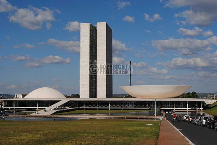 Congresso Nacional, Brasilia  - National Congress, Brasilia, Brazil